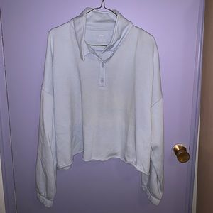 Cropped hoodie